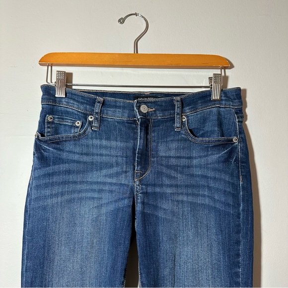 Banana Republic Dark Blue Women's Women’s Skinny Jeans with Fading Size 26 - Picture 6 of 6